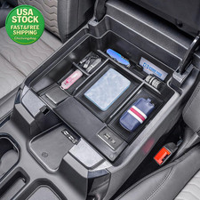 Full Console Tray Compatible 2023-2025 GMC Sierra 1500 Chevy Silverado Black