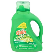 45 Loads Gain Laundry Detergent Original Scent + Aroma Boost, 65 Fl Oz 0.18 per gallon