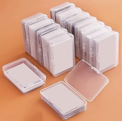 New 30PCS Clear Plastic Playing Card Storage Business Snap Boxes Deck Poker Game
