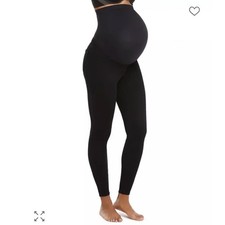 Spanx Mama Ankle Jean-ish Black Maternity Leggings Size Medium NWT