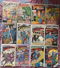 Superman x 12 vintage DC comics bundle. From 1963+ see description Exc condition