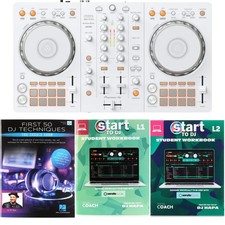 Pioneer DJ DDJ-FLX4 2-deck rekordbox and Serato DJ Controller with Hal Leonard