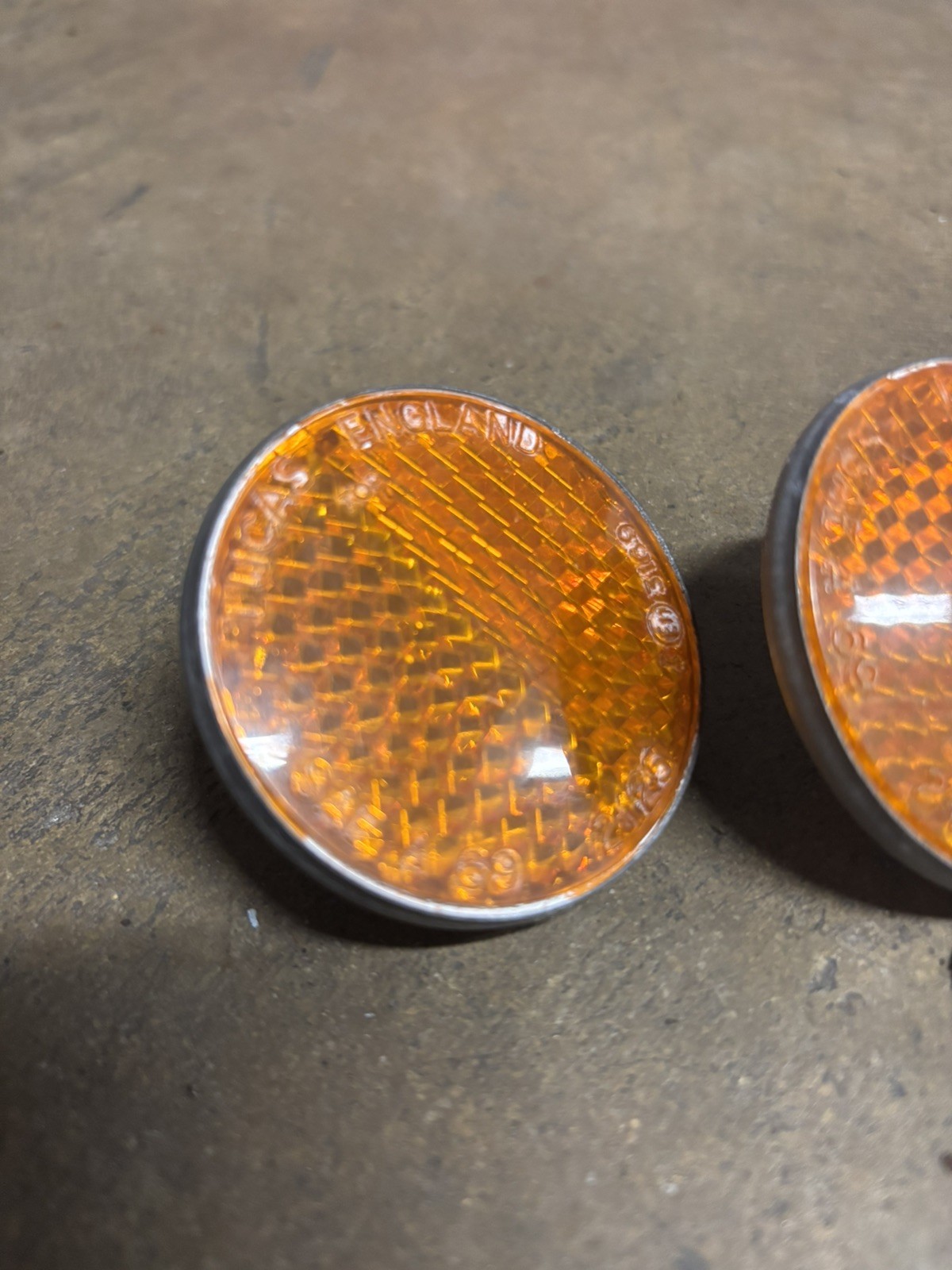 1978 Motobecane Moped 50V Mobylette Reflectors   