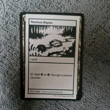 MTG - Noxious Bayou - Mystery Booster Test Card