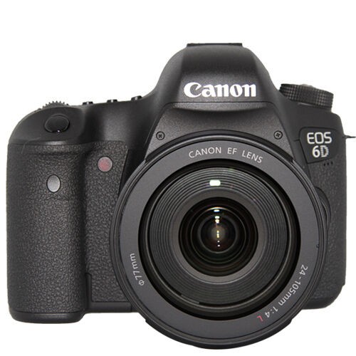 Canon EOS 6D 20.2 MP Digital SLR Camera - Black (with EF L IS USM