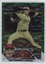 2023 Topps Series 2 Green Foil 176/499 Tommy Henry #336 18t1