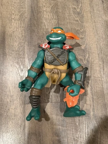 GIANT Michelangelo Tmnt 12" Teenage Mutant Ninja Turtles Vintage 2004