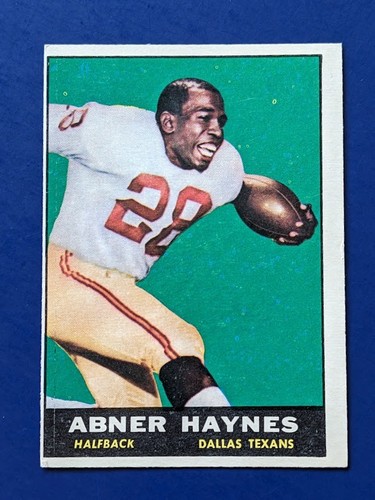 Abner Haynes #133 1961 Topps card