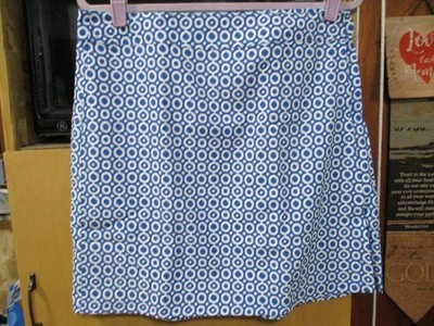 RIPSKIRT NWT DOT DOT DOT CLASSIC BLUE LENGTH 2  L(12-14)  SKIRT R$55 NEVER WORN