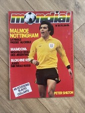 Magazine MONDIAL n°31 - Peter Shilton - Diego Maradona - Vintage 1979
