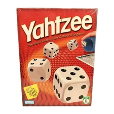 Yahtzee Family Board Game Deluxe Brand New Factory Sealed Parker Bros Hasbro 8+