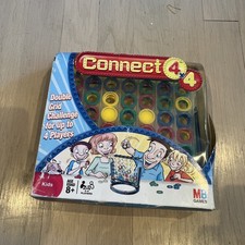 MB Games 2008 Hasbro Connect 4 X 4 Game 14714 Double Grid New Sealed Rare