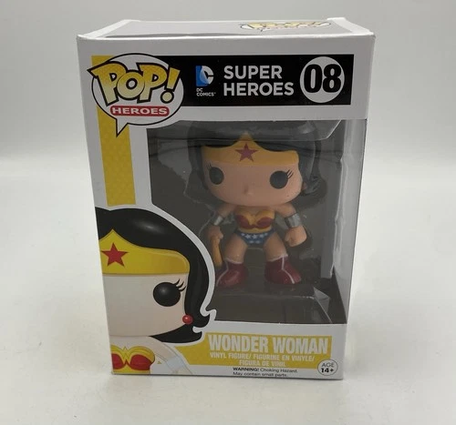 Funko Pop! Heroes DC Super Heroes Wonder Woman #08 Vaulted