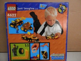 LEGO - JUST IMMAGINE - JACK STONE TRUCK TRAILER LEGO CHARACTOR PLAY SET  4622