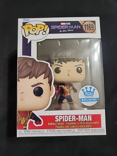 Funko Pop Marvel Spiderman No Way Home Spiderman Unmasked #1169 Funko EXCLUSIVE