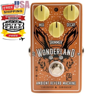 Caline CP-508 Wonderland Ambient Reverb Pedal True Bypass Ships 4Rom CANADA