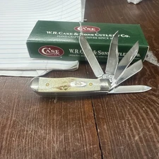 Case XX Burnt Stag 5 Blade Tiny Beast 2005 