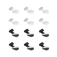 0.9 Inch USB Type C Dust Plug, 12 Pcs Anti Dust Plug Cover, Black/White/Clear