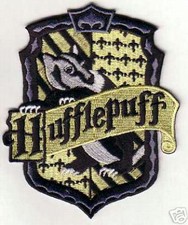 HUFFLEPUFF YELLOW SHIELD PATCH - HP038