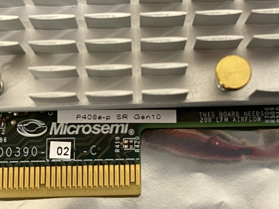 HPE P408e-p Smart Array SR External 12G/s Controller 4GB Cache PCI-e SATA SAS - Image 3 of 4