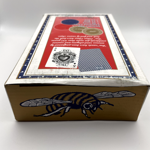 Vintage "Bee" Premium Clay Casino Quality Poker Chips - 100 Count - New - Picture 5 of 5
