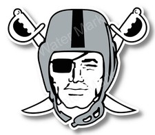 Las Vegas Raiders Logo Vinyl Sticker Decal Car Truck Windows football