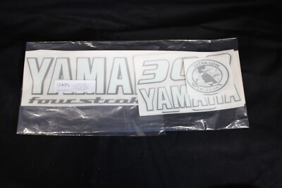 #ad #ad Yamaha Cowling Graphic Set 300HP Ice Blue $85.00