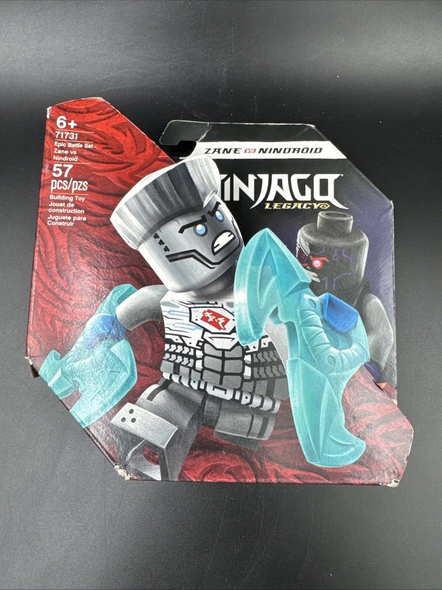 NEW Lego 71731 Ninjago ZANE VS NINDROID Epic Battle 57pc Toy