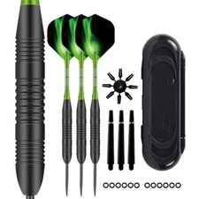 3Pcs Professional Competition Tungsten Steel Needle Tip Darts Set With Case 23g