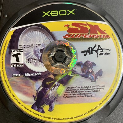 SX Superstar (Microsoft Xbox, 2003) *Disc Only* TESTED FAST SHIPPED