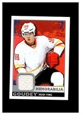 2017 UD Goodwin Champions Goudey Memorabilia Jersey Rudi Ying Kunlun Red Star