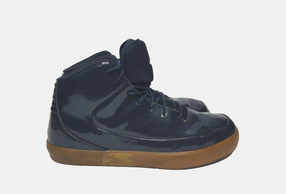 Talla 11 - Nike Air Jordan Grown V.9 Hombres Obsidiana Oscura Zapatos Tenis 453930-402 Foto 3 de 4