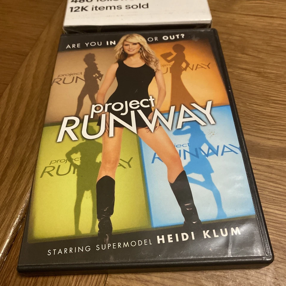 Project Runway Season 2 Dvd region 1 USA fashion design tv series Heidi Klum - Image 2 of 4