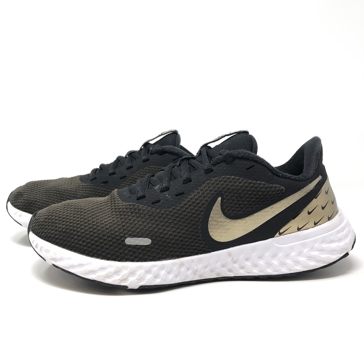 nike run black gold revolution