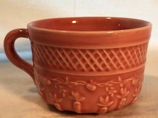 Bordallo Pinheiro Pink Tea Cup Mint