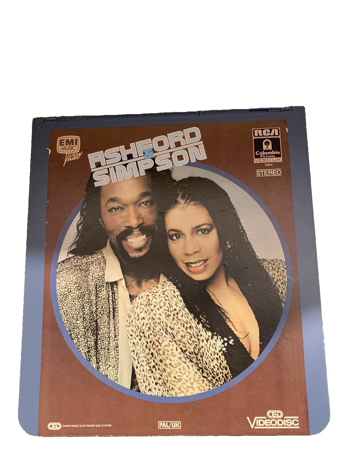 Ashford & Simpson Music CED Videodisc EMI Music Certificate U PAL/UK RCA (1982)