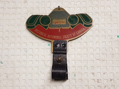 Emblem Plaque Badge Logo Shield Headlight Bridge Prewar 1920s 1930s