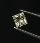 GIA certified loose .55ct I1 J princess cut diamond vintage antique Natural — photo 3
