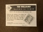 1982 Boston Globe Red Sox Card Lot MT #1-72 and 91-126 (108 Cards) Ted Williams — photo 8