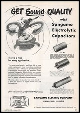 1951 Sangamo Electric Co. Springfield Illinois Native American Cartoon Print Ad