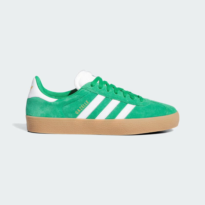 adidas Gazelle ADV Shoes JH5247 Green / Cloud White / Gold