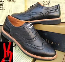 SCARPE UOMO CLASSICHE ELEGANTI FRANCESINE sportive NERE    43
