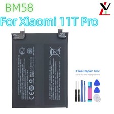 New Replacement 5000mAh Phone Battery BM58 For Xiaomi Mi 11T Pro