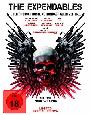 Steelbook :   The Expendables  - Limited  Edition - FSK 18