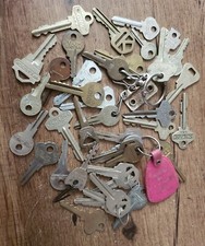 VTG Key Lot Hudson Master Schlage Steampunk Crafting Art Jewelry Supplies