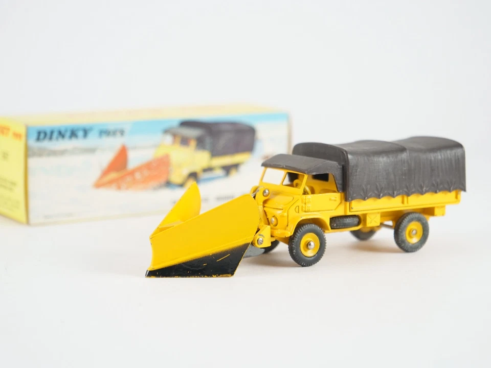 Dinky Toys F No. 567 Unimog Snowplough Mercedes Benz Shallow Dated IN Box 1/43 - Image 3 of 4