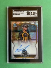 2023 Bowman Chrome M/B Ethan Salas Mojo Auto SGC GEM 10 #BCMA-ES