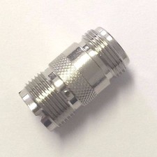 5 Pack N Female Jack to UHF Female Jack RF Coaxial Coax Adapter Connector