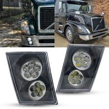 For 2003-2017 Volvo Vnl Vn Haul Truck Pair Led Fog Lights Bumper Lamps Bar Set For 2003-2017 Volvo Vnl Vn Haul Truck Pair Led Fog Lights Bumper Lamps Bar Set