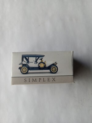 Readers Digest Vintage model car  1912 SIMPLEX AUTO #305 1:64 DIECAST CAR IN BOX